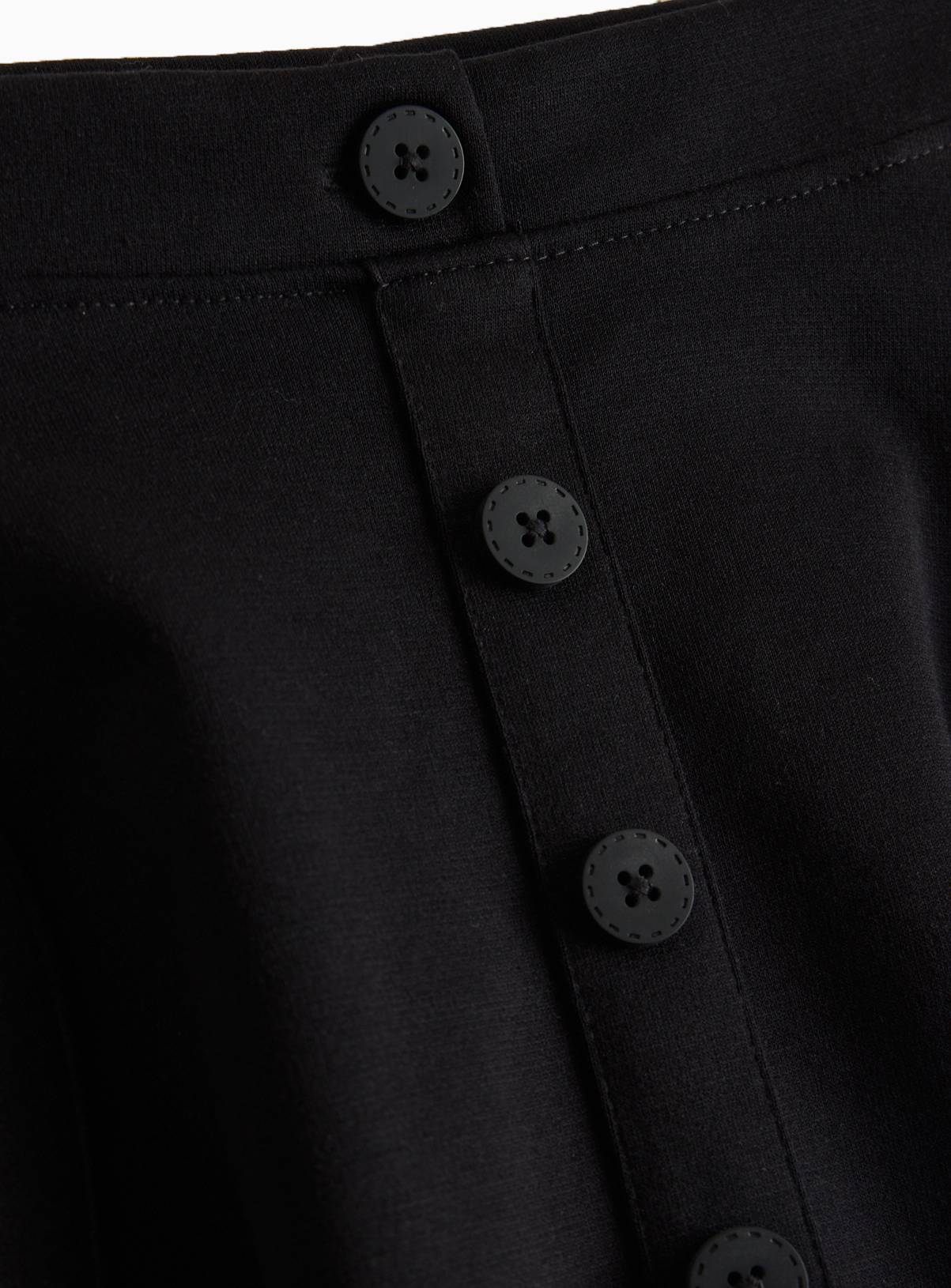 Black Heart Pocket Jersey Skirt 5 years - Image 2