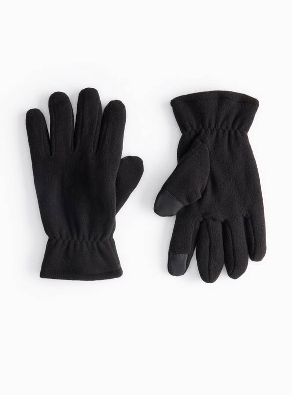 3M™ Thinsulate™ Black Fleece Touchscreen Gloves L/XL