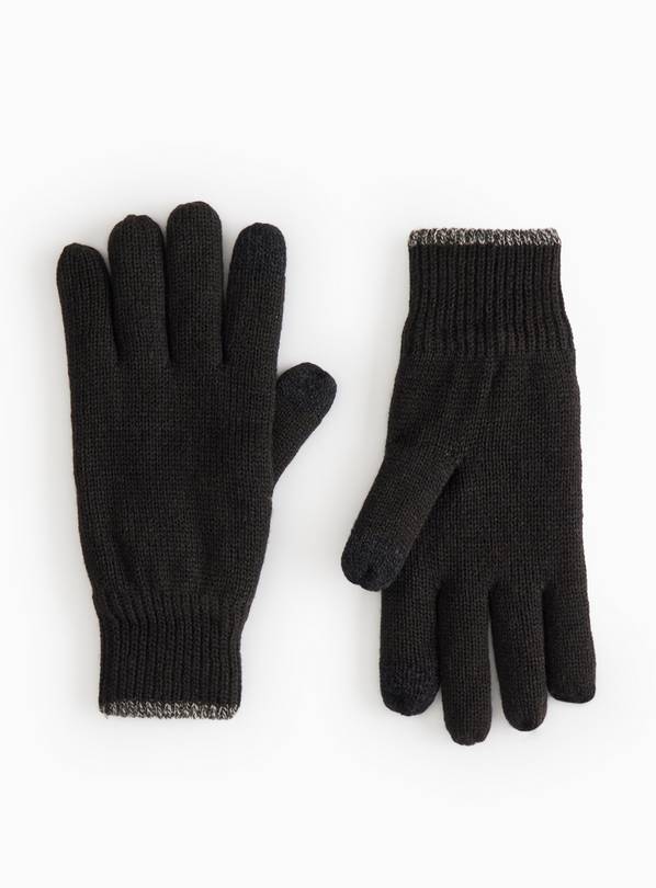 3M™ Thinsulate™ Black Knitted Gloves S/M