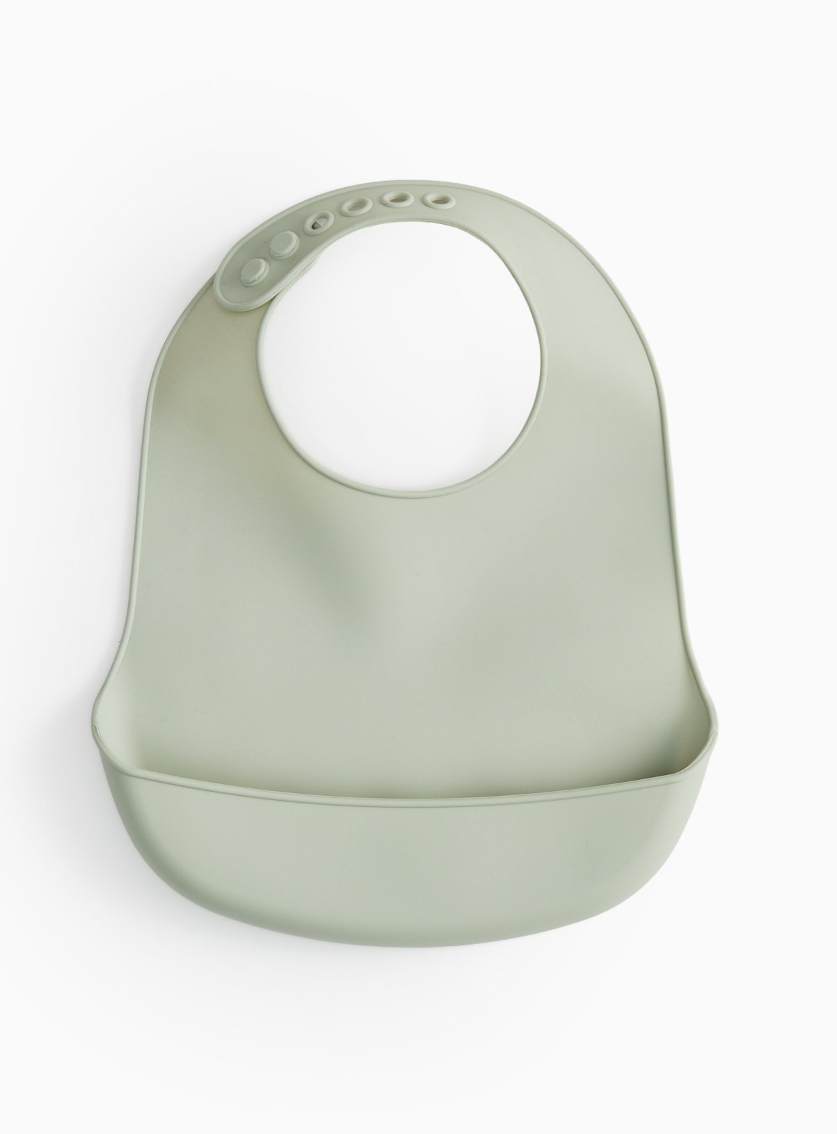 Green Green Silicone Bib One Size - Tu by Sainsbury's