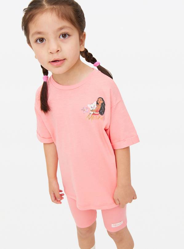 Disney Moana Shorts & Cycling Shorts Co-ord 1-2 years