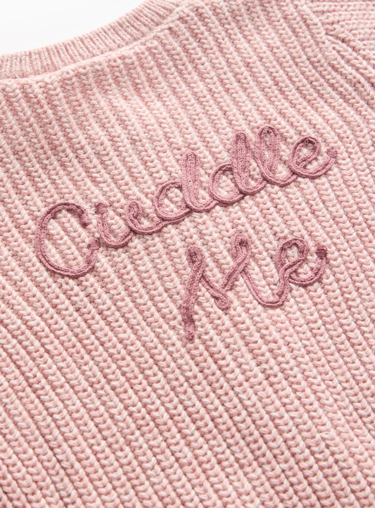 Pink Pocket Knitted Cardigan 9-12 months - Image 2 thumbnail