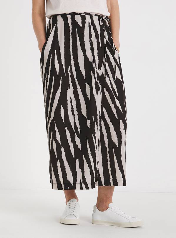 JD WILLIAMS Herringbone Wrap Skirt 20