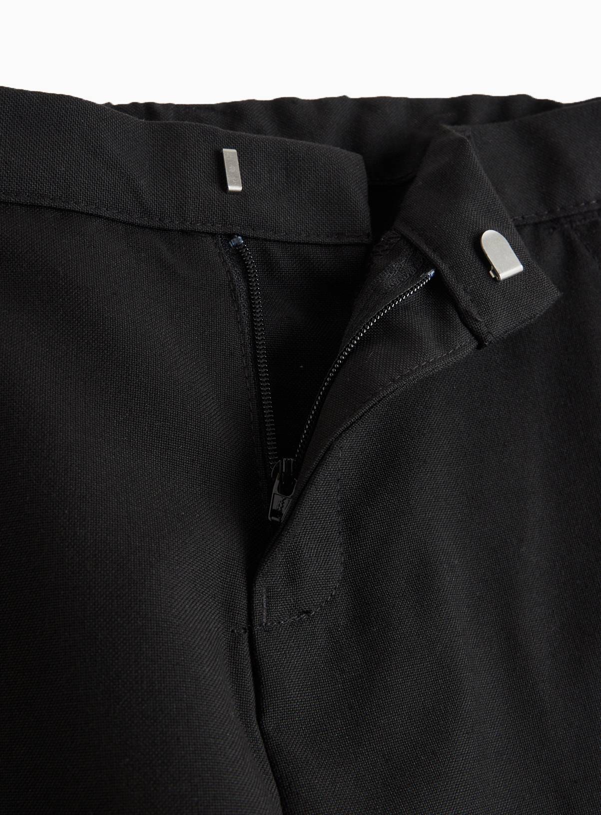 4 Pack Black Trousers with Reinforced Knees & Extendable Hem Generous Fit 9 years - Image 2