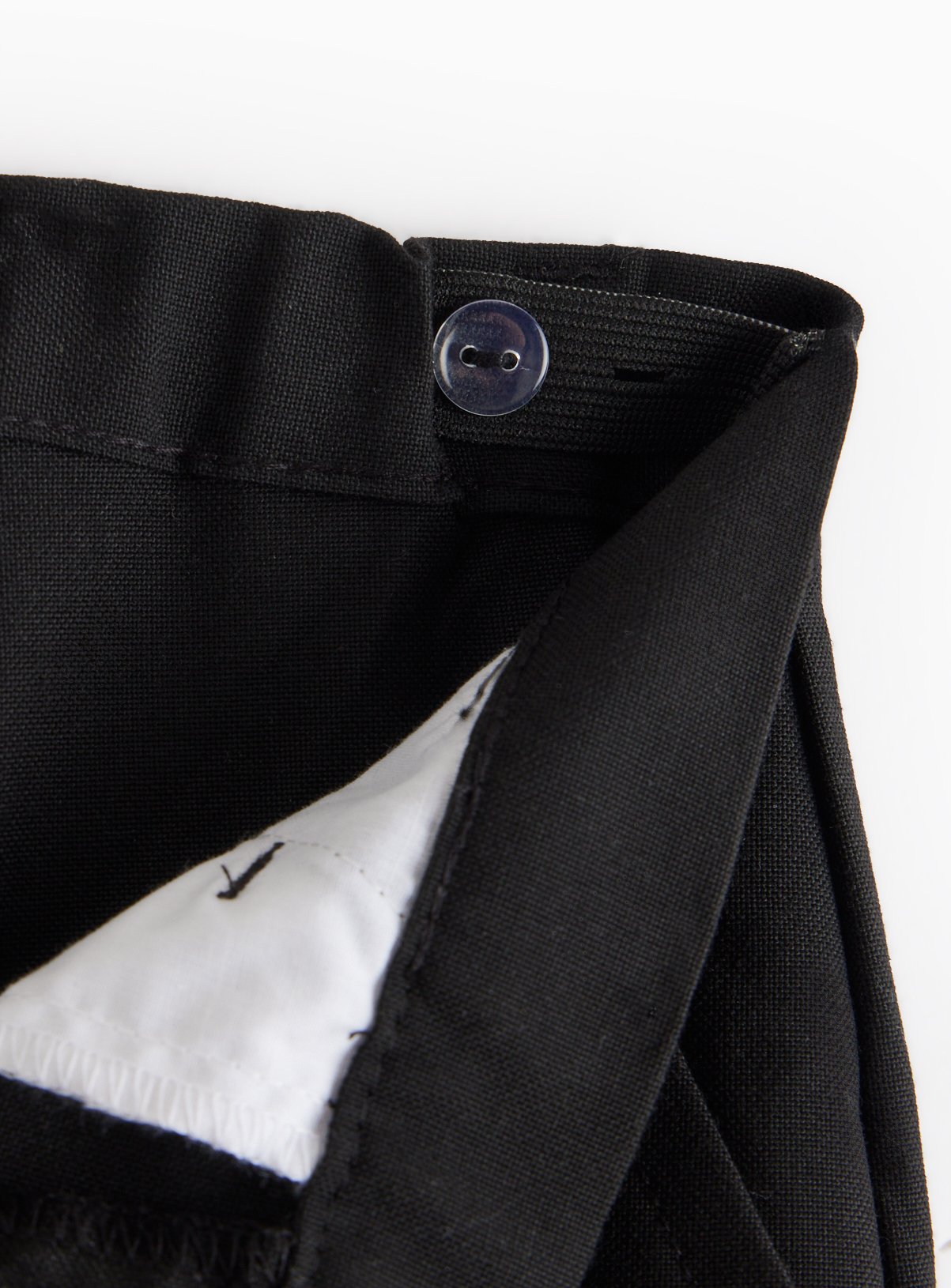 4 Pack Black Trousers with Reinforced Knees & Extendable Hem Generous Fit 9 years - Image 3 thumbnail