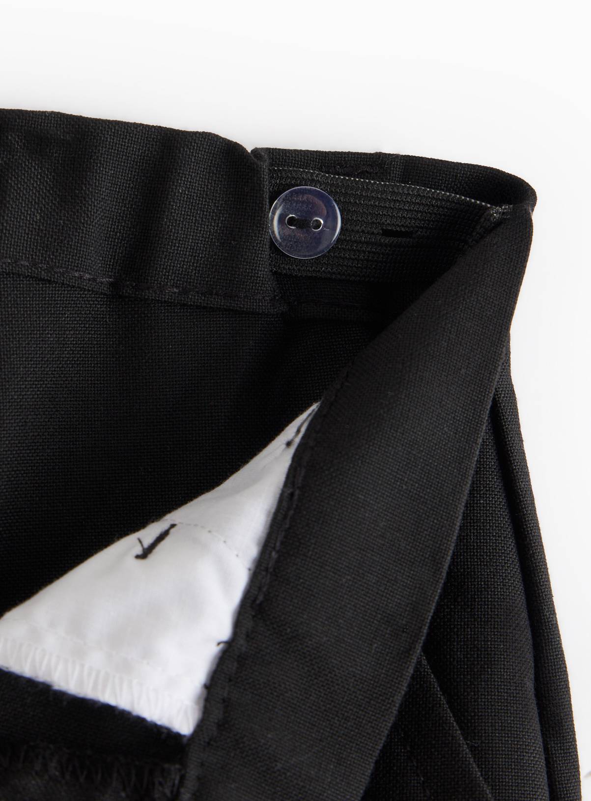 4 Pack Black Trousers with Reinforced Knees & Extendable Hem Generous Fit 9 years - Image 3