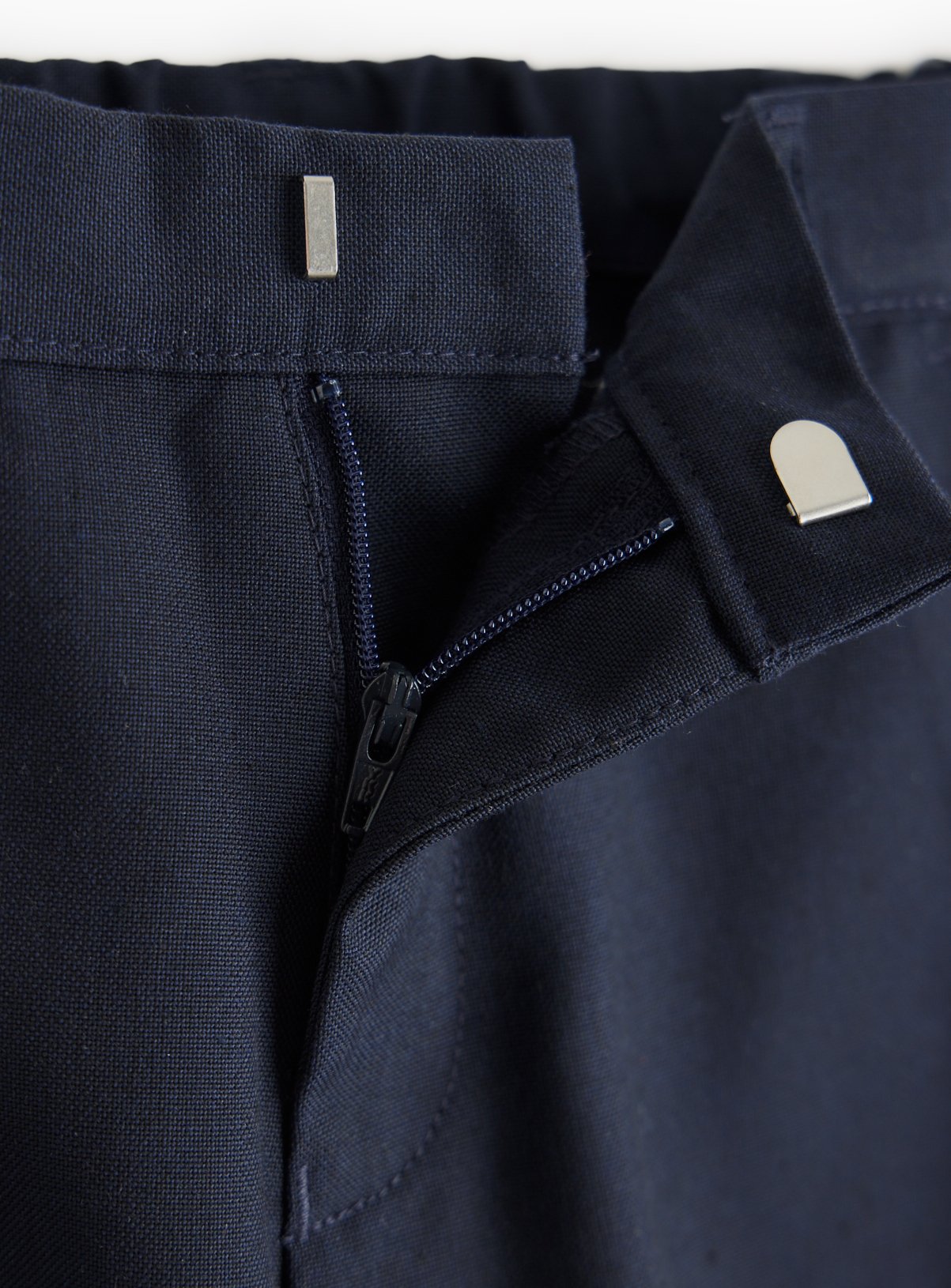 4 Pack Navy Trousers with Reinforced Knees & Extendable Hem Generous Fit 3 years - Image 3 thumbnail