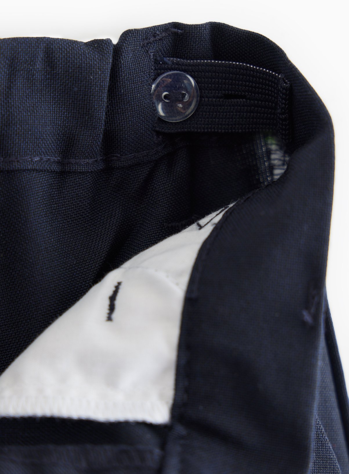 4 Pack Navy Trousers with Reinforced Knees & Extendable Hem Generous Fit 3 years - Image 4 thumbnail
