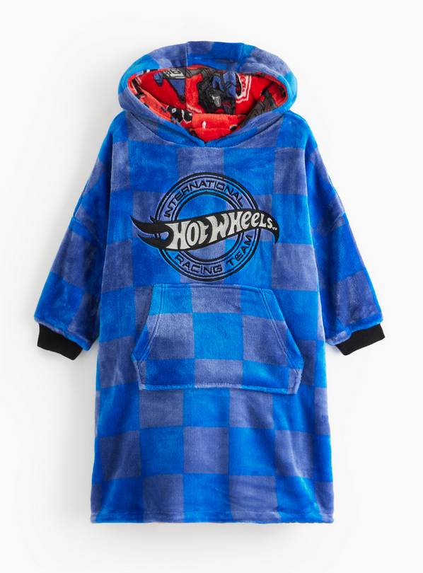 Hot Wheels Reversible Hooded Blanket 3-4 years