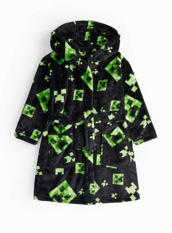 Minecraft Fleece Dressing Gown 5-6 years