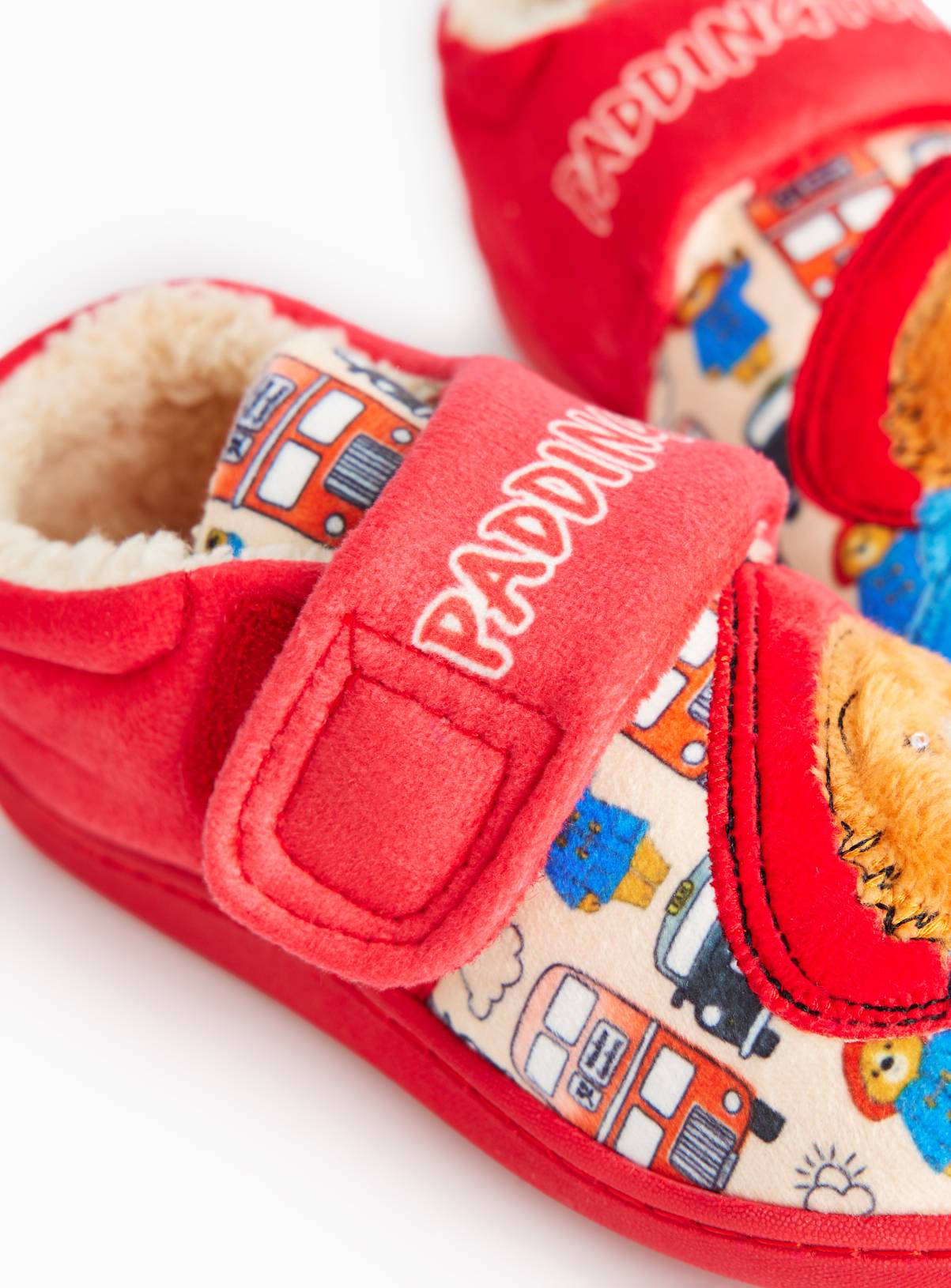 Paddington Printed Fleece Lined Cupsole 6-7 Infant - Image 4