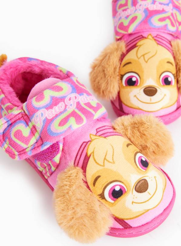 Paw Patrol Pink Character Cupsole Slippers 4-5 Infant