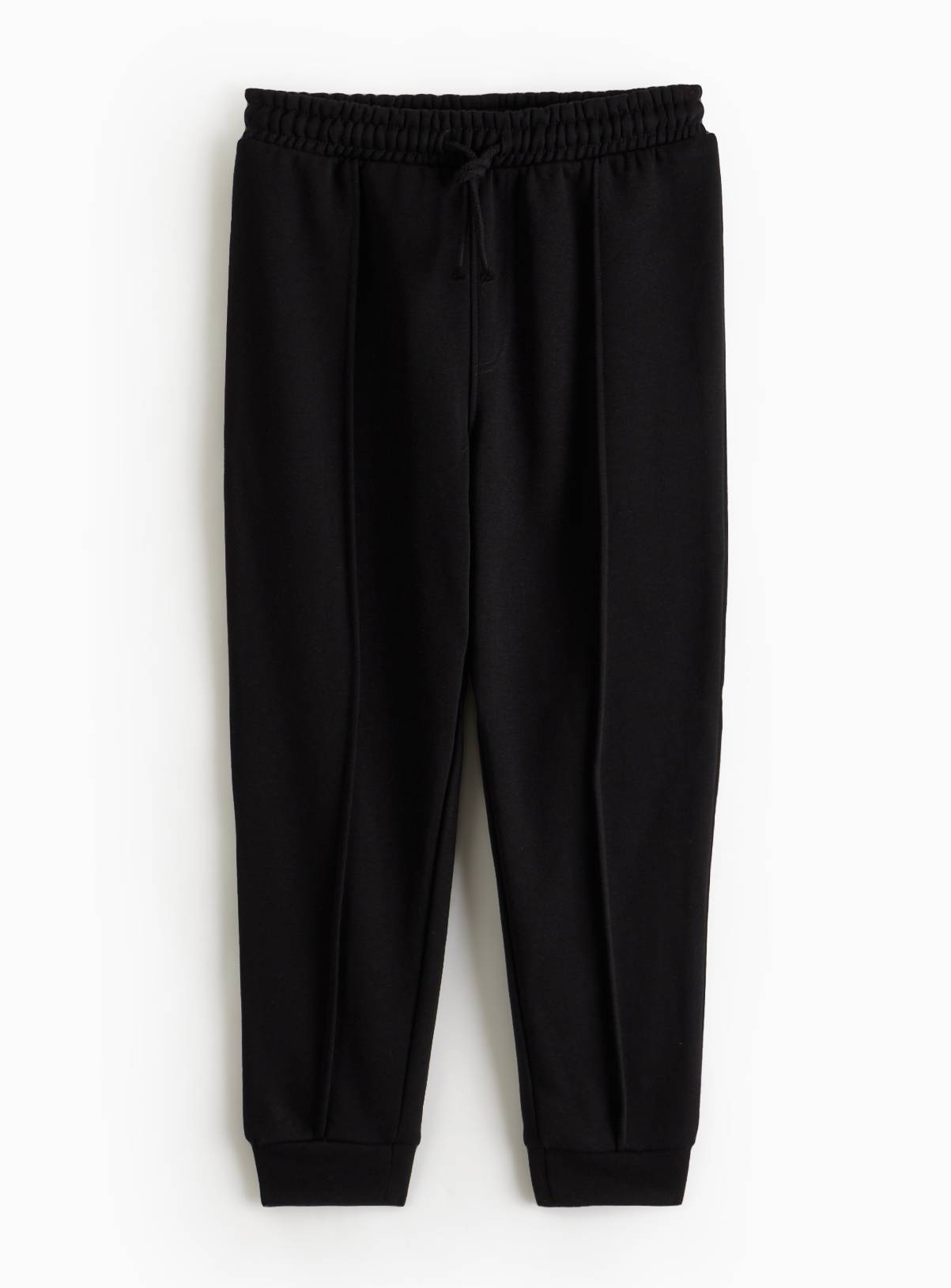 Black Cotton Skinny Fit Joggers 6 years - Image 1