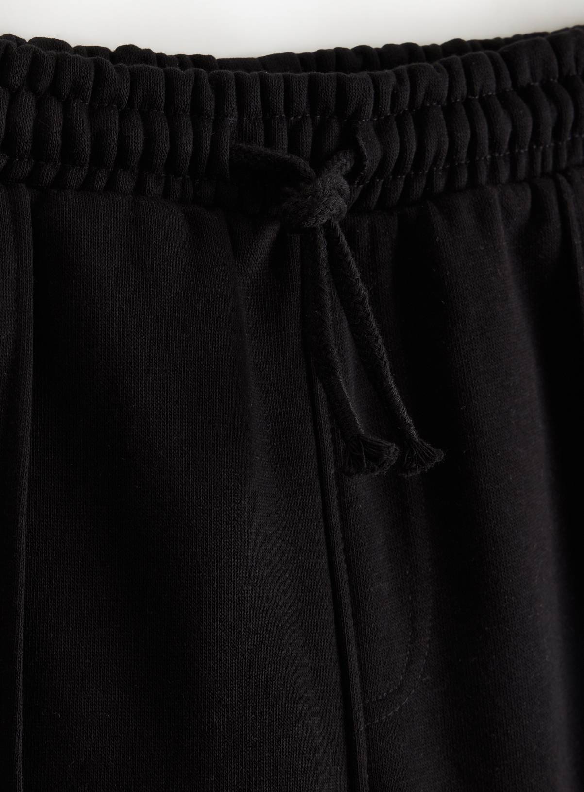 Black Cotton Skinny Fit Joggers 6 years - Image 2