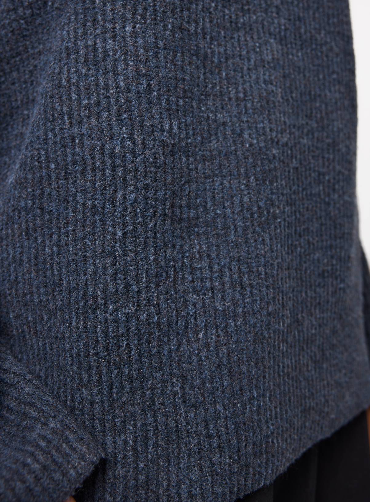 Blue Funnel Neck Quarter Zip Jumper S - Image 3