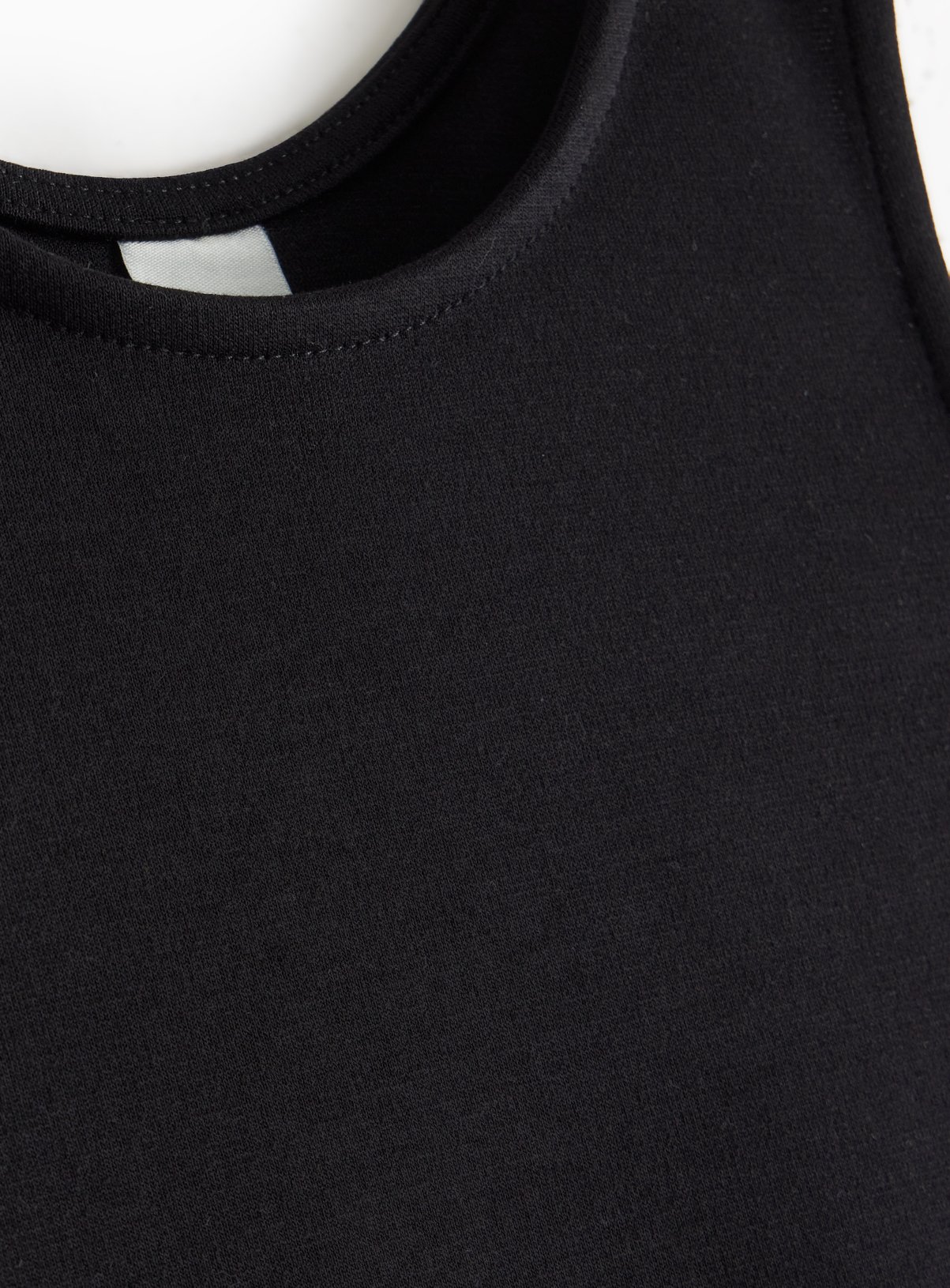 Black Jersey Bow Pocket Pinafore 3 years - Image 3 thumbnail