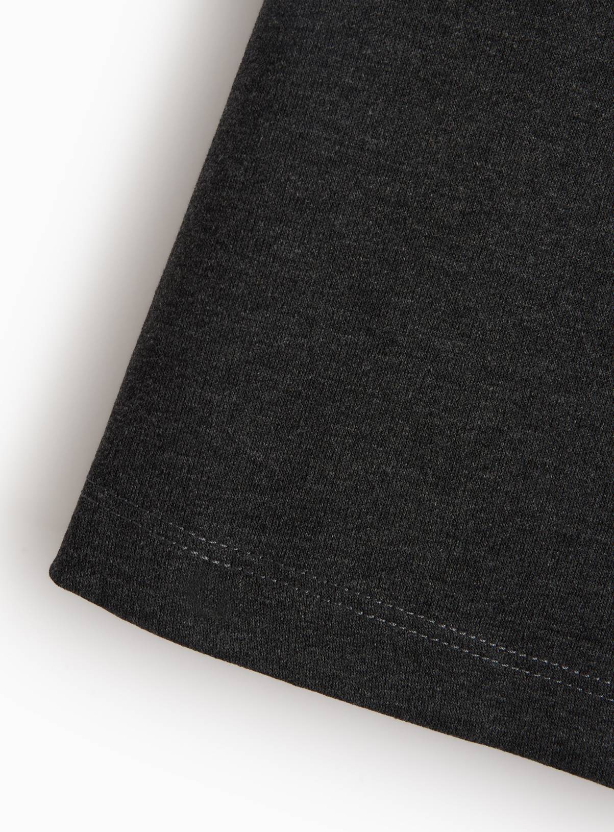 Grey Jersey Pinafore with Bow Pocket Detail 7 years - Image 4