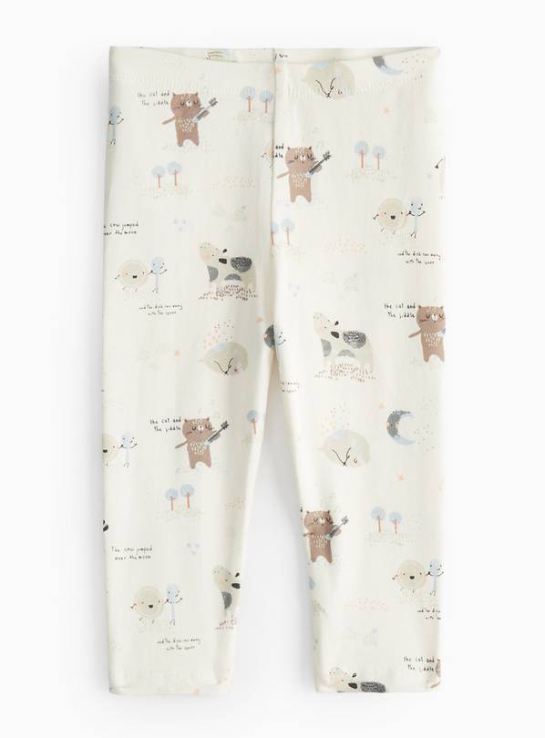 Nursery Rhymes Printed Leggings  Up to 3 mths