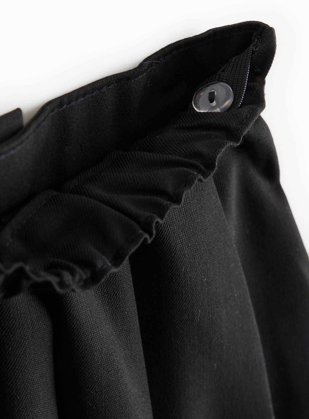 Black Bow Detail Pleated Skirt 11 years - Image 4