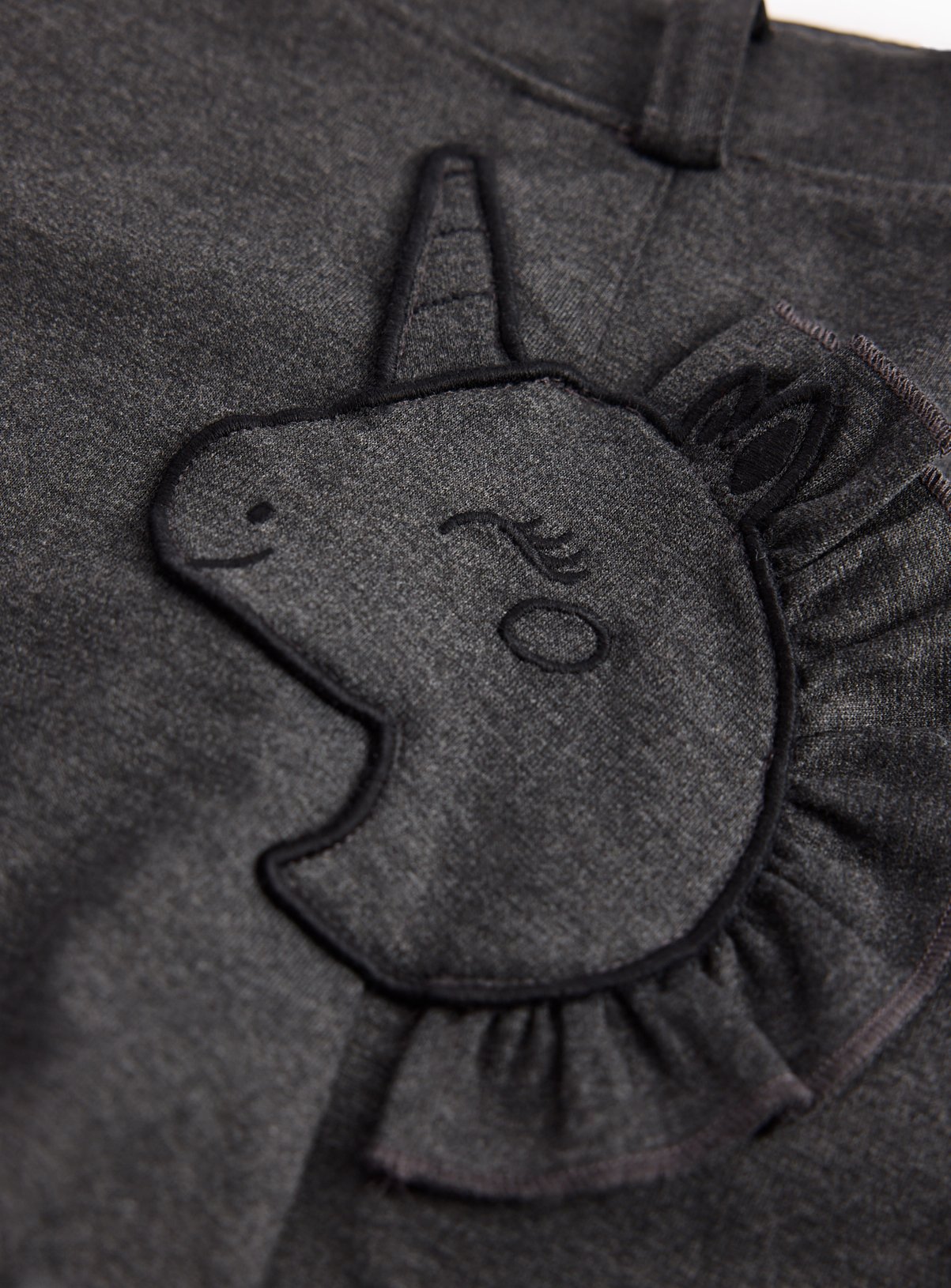Grey Ponte Unicorn Pocket Skirt 8 years - Image 2 thumbnail