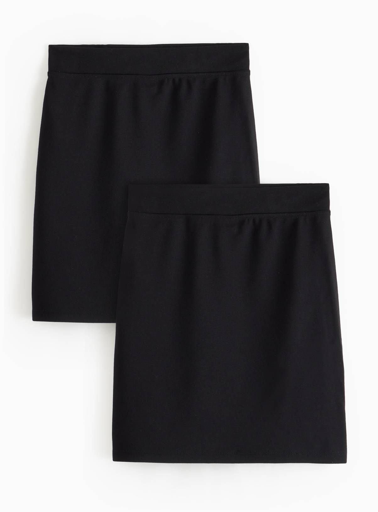 Black Jersey Tube Mini Skirt 2 Pack 10 years - Image 1