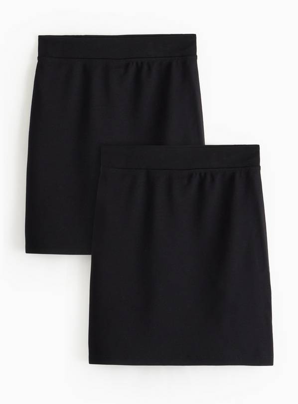 Black Mini Jersey Tube Skirt 10 years