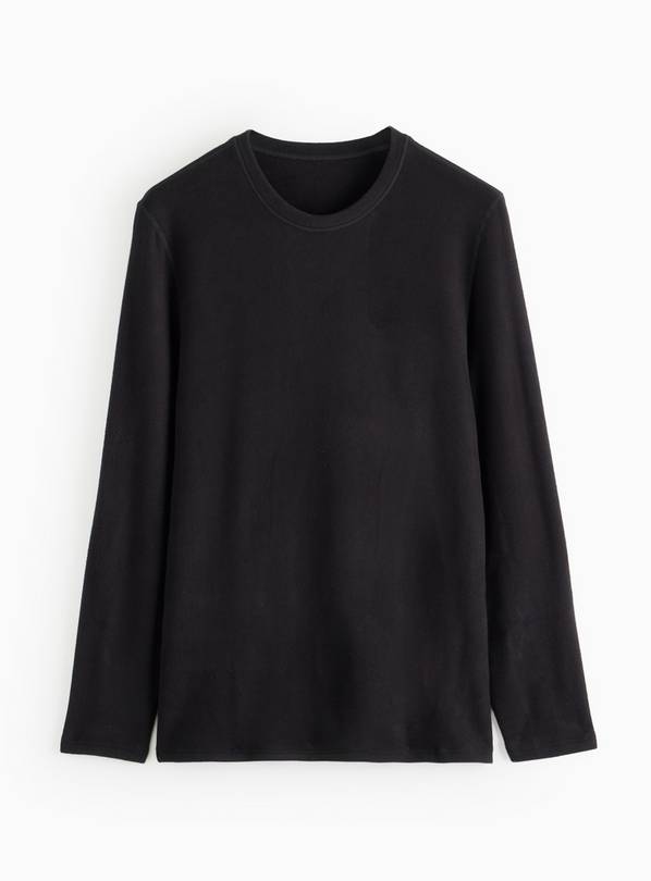 Black Maximum-Warmth Plus Thermal Fleece Top M