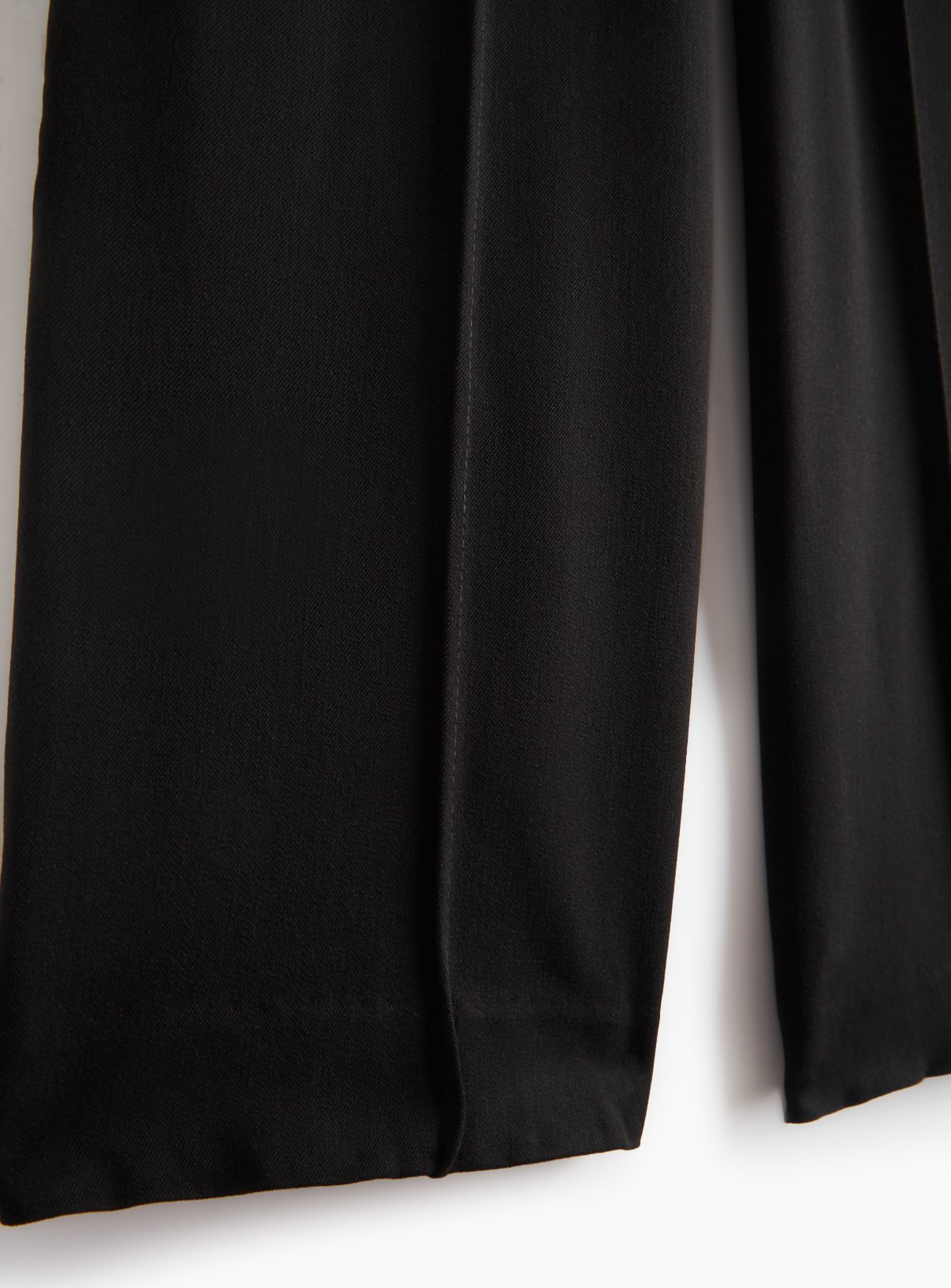 Black Elasticated Waist Wide Leg Trousers 10 years - Image 4 thumbnail