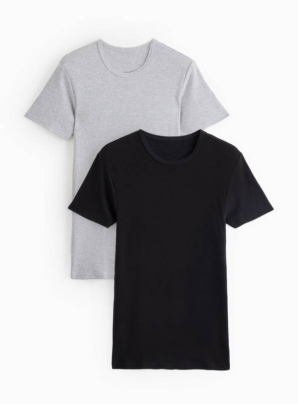 Maximum Warmth Thermal Short Sleeve T-Shirt 2 Pack XS