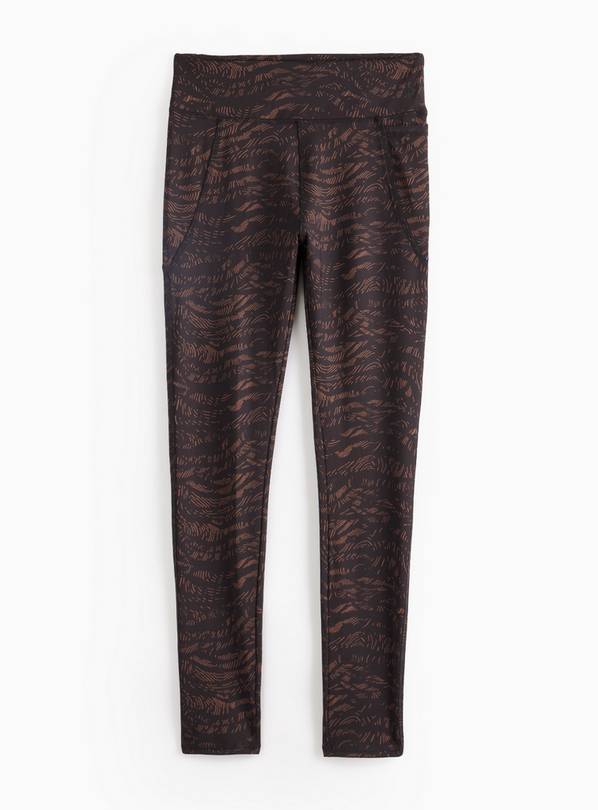 REAKTIV Zebra Print High Waisted Everyday Legging XL