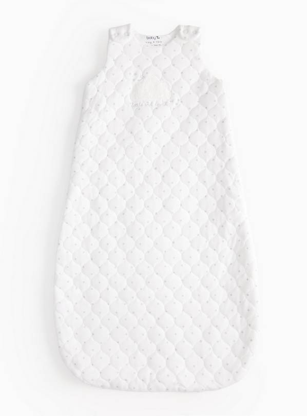 Unisex White Cloud 2.5 Tog Sleeping Bag 18-24 months