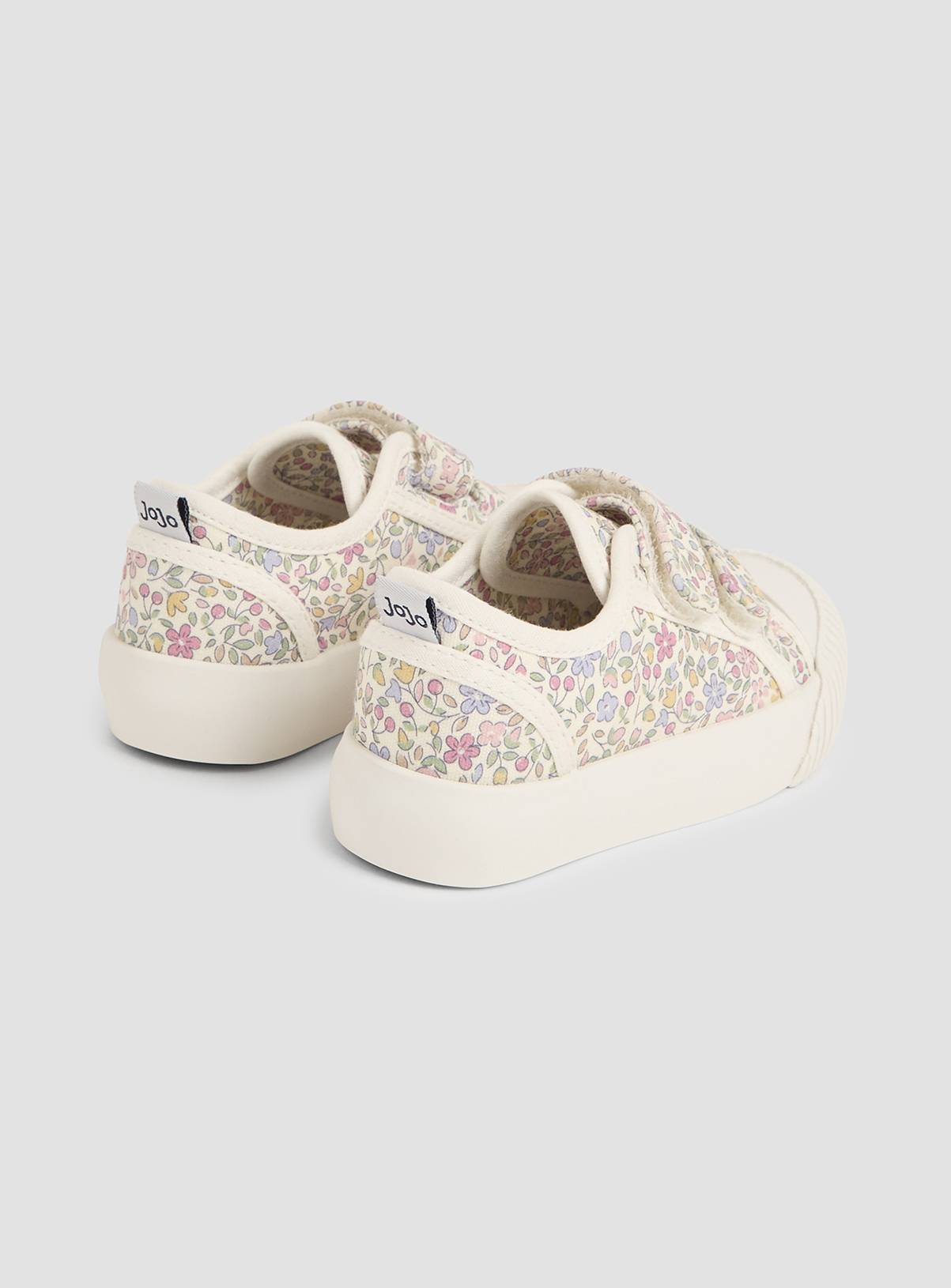 JOJO MAMAN BÉBÉ Double Strap Canvas Trainers 5 Infant - Image 2