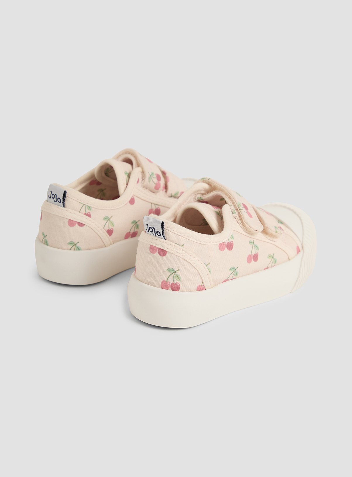 JOJO MAMAN BÉBÉ Double Strap Canvas Trainers 8 Infant - Image 2 thumbnail
