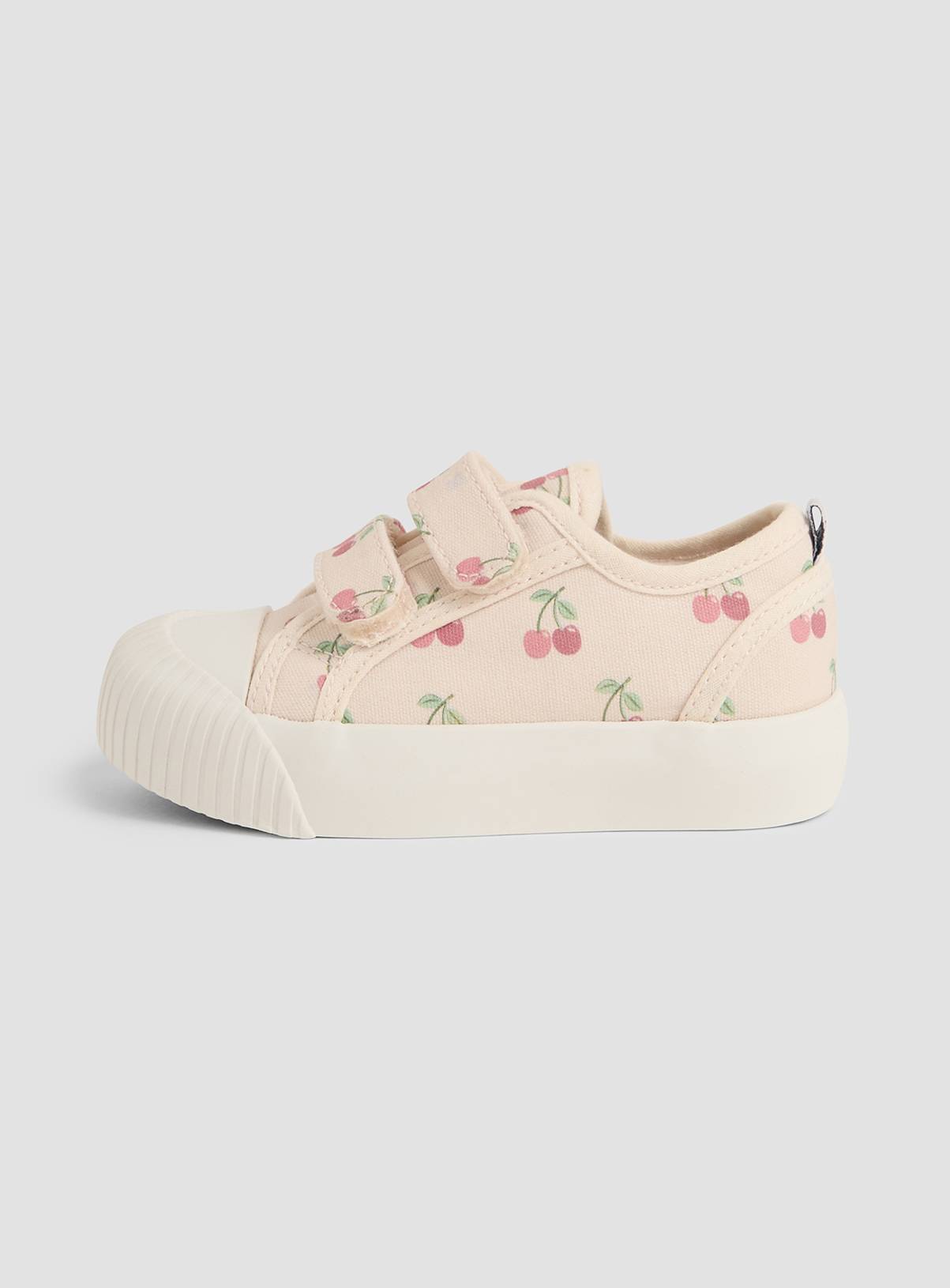 JOJO MAMAN BÉBÉ Double Strap Canvas Trainers 8 Infant - Image 4