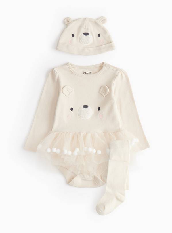 Bear Tutu Bodysuit Set 6-9 months