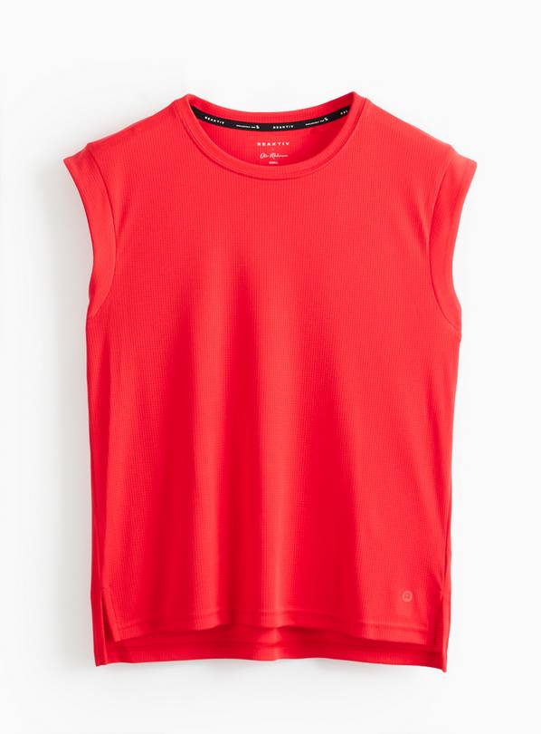 REAKTIV Red Training Mesh Tank Top XXL