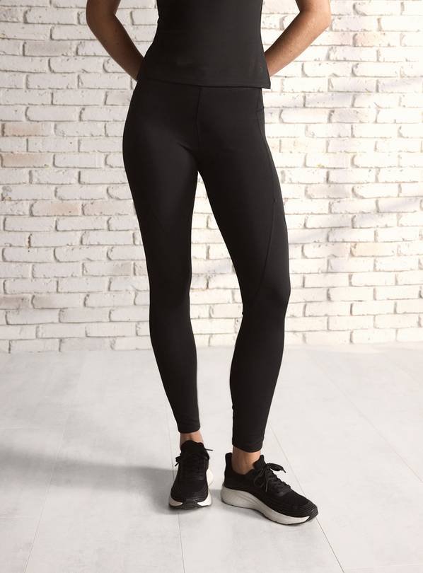 REAKTIV Black Gentle Compression High Waisted Leggings M