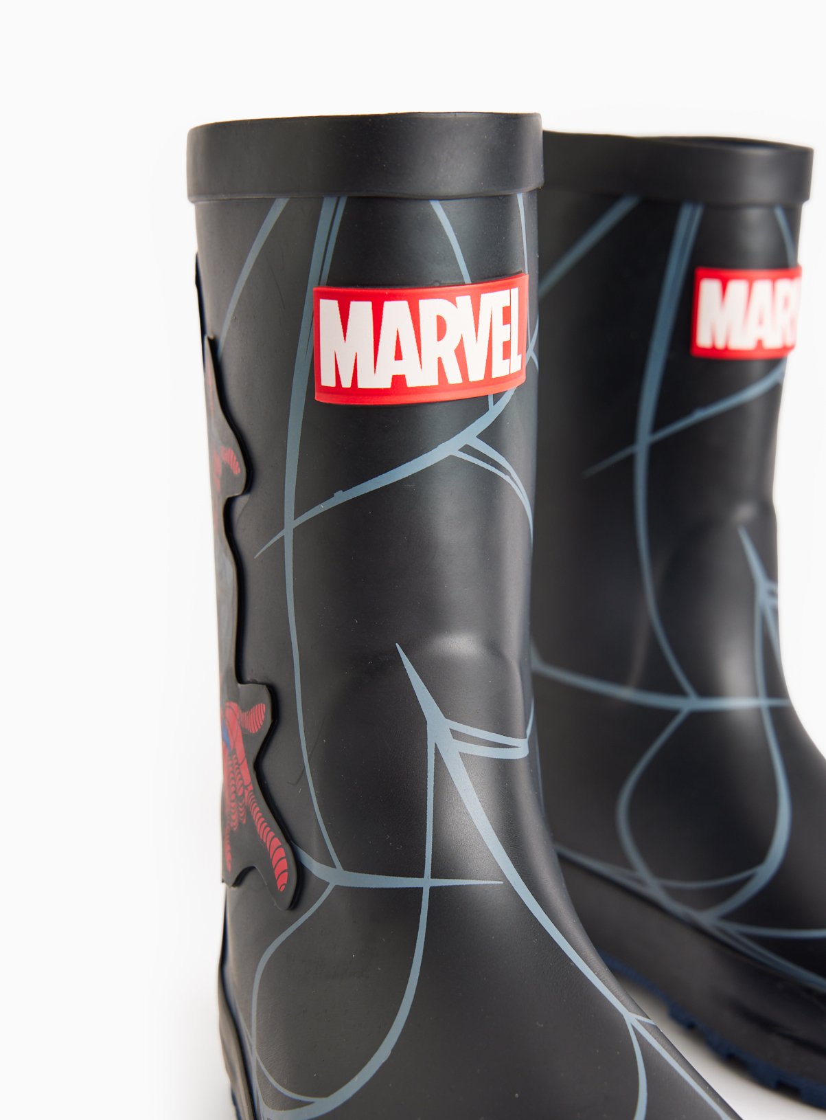 Marvel Avengers 2D Rubber Wellington Boots Kids Super Hero Snow Rain