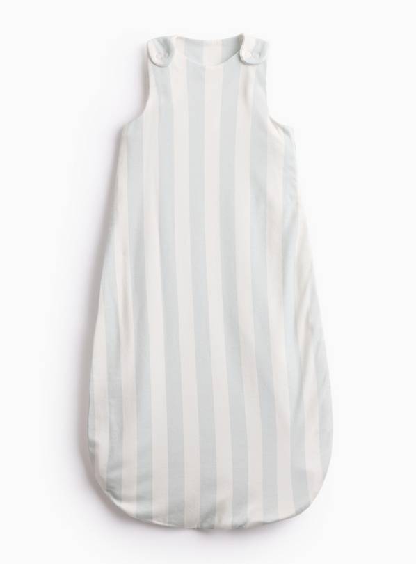 Blue Stripe Print 0.5 Tog Sleeping Bag 18-24 months