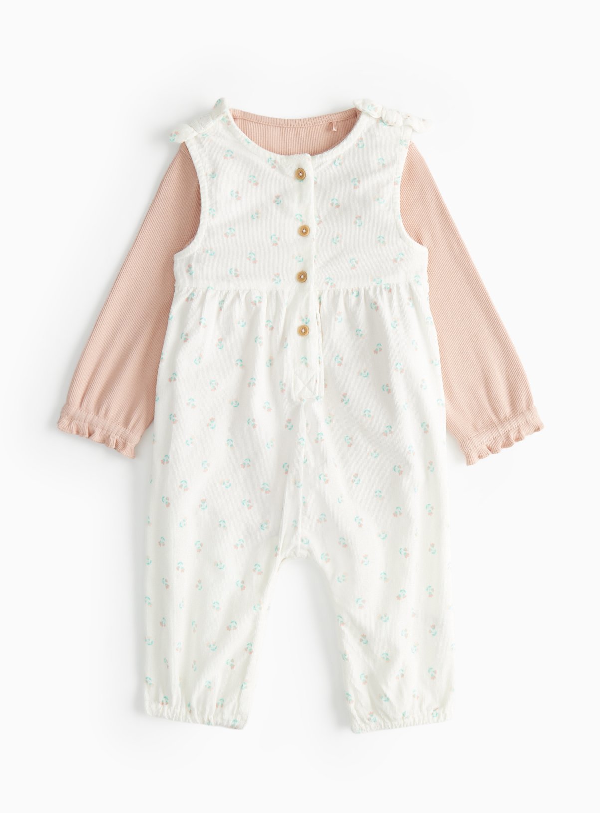 Dungaree & Bodysuit Set (3-6 Months) - Tu by Sainsbury's
