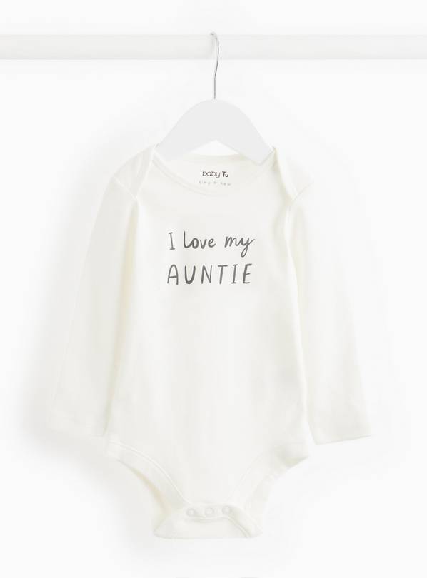 I Love My Auntie Slogan Bodysuit 9-12 months