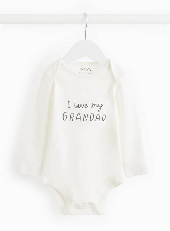 I Love My Grandad Slogan Bodysuit 3-6 months