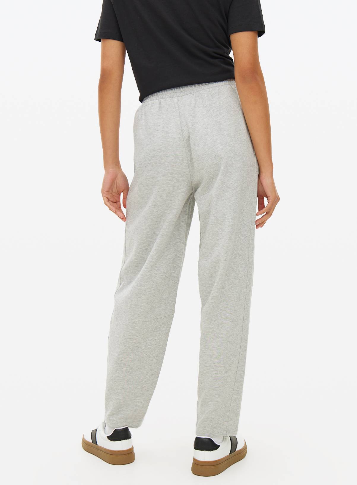 Grey Balloon Leg Joggers  S - Image 4