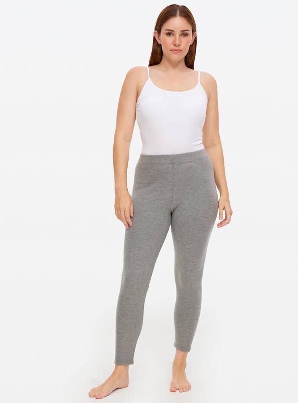 Grey Maximum Warmth Thermal Fleece Leggings XL