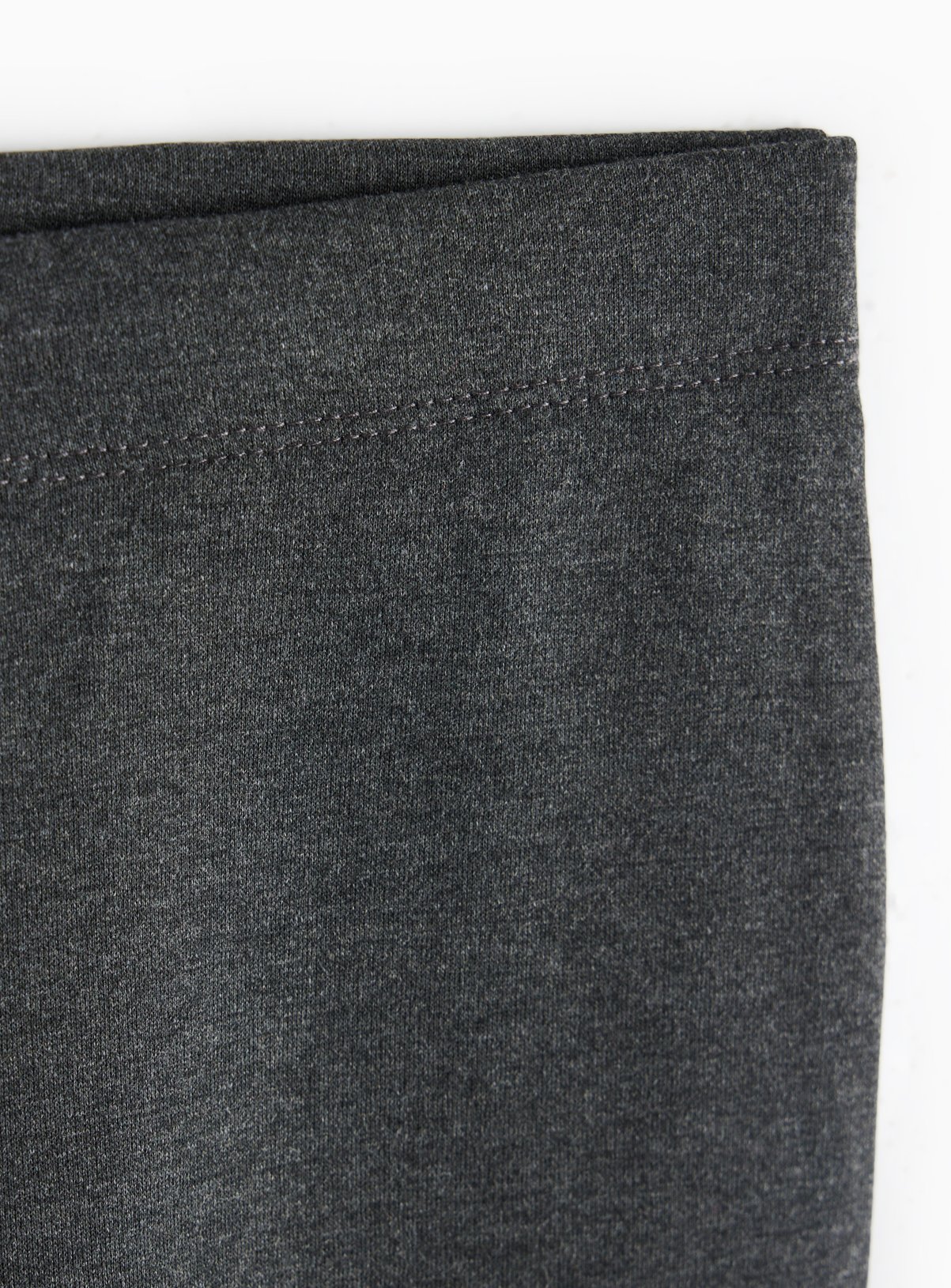 Grey Lettuce Hem Leggings 11 years - Image 2 thumbnail