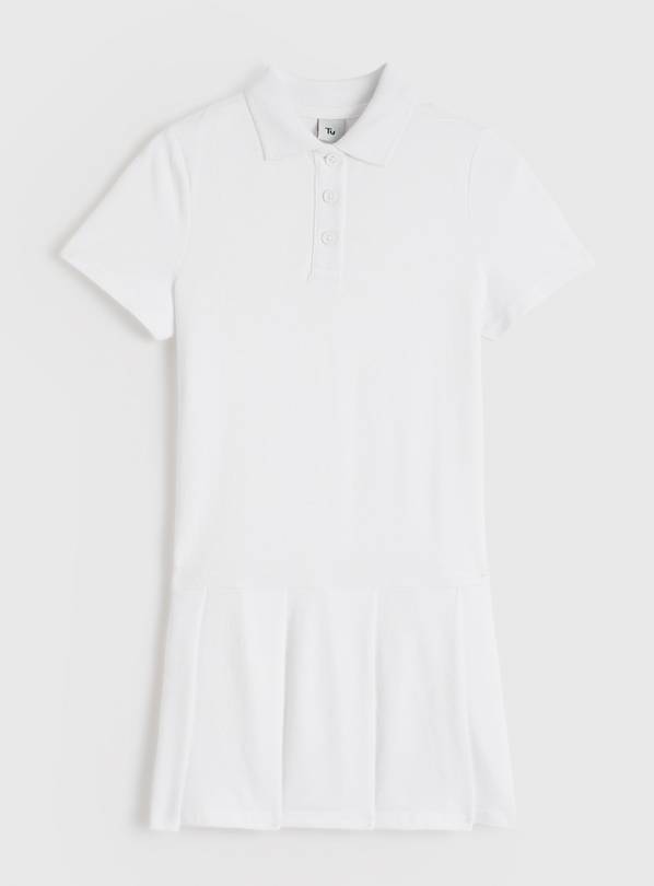 White Pique Tennis Dress 7 years
