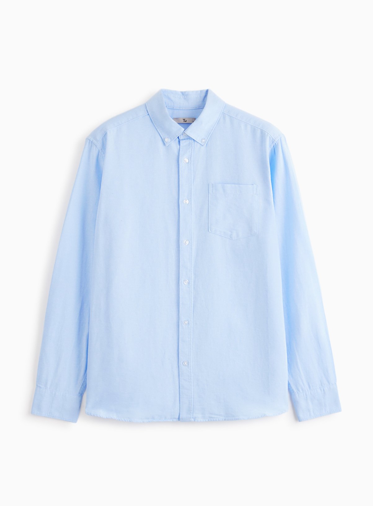 The Blue Pure Cotton Oxford Shirt XXXXL - Image 3 thumbnail