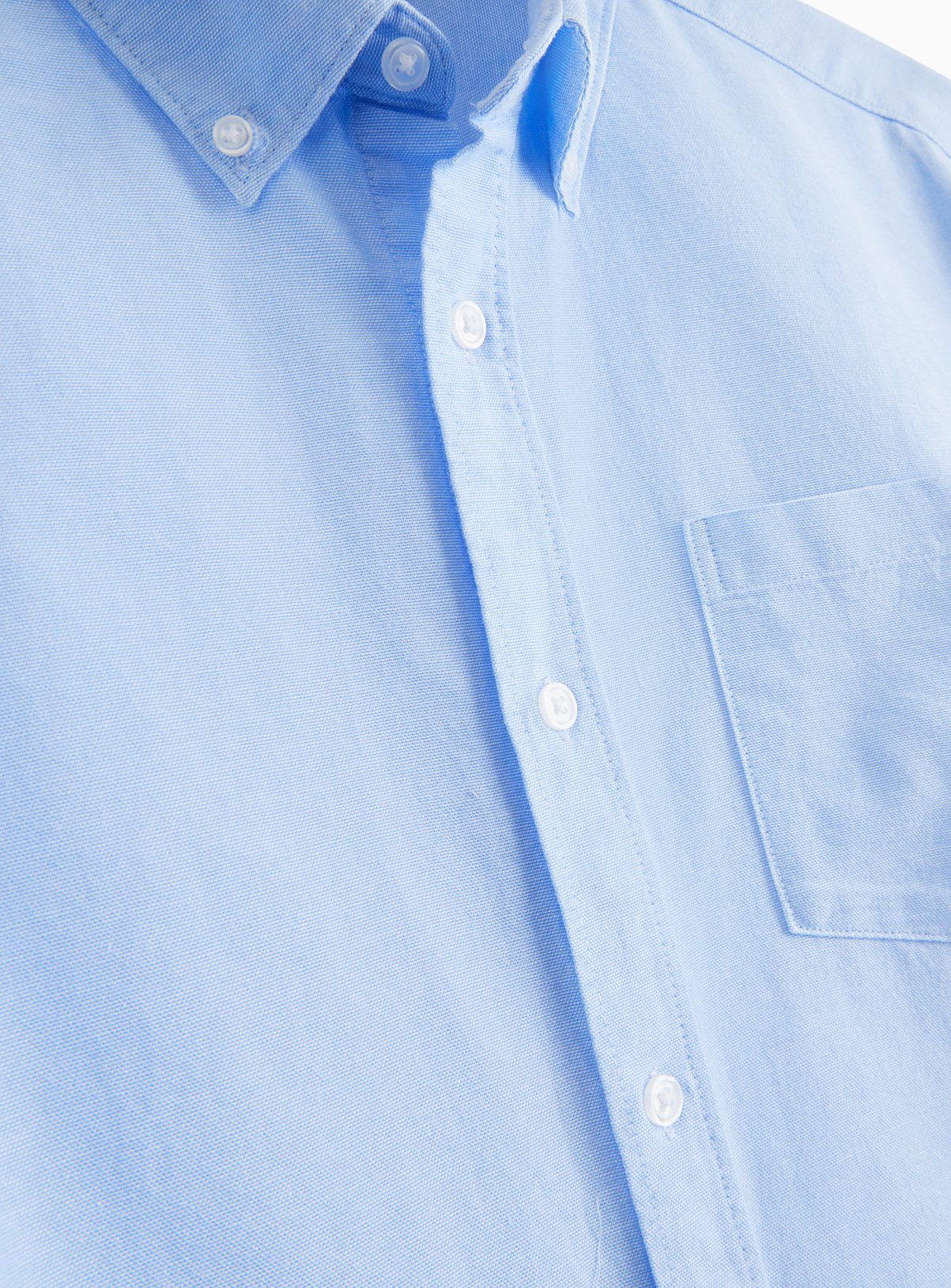 The Blue Pure Cotton Oxford Shirt XXXXL - Image 4 thumbnail
