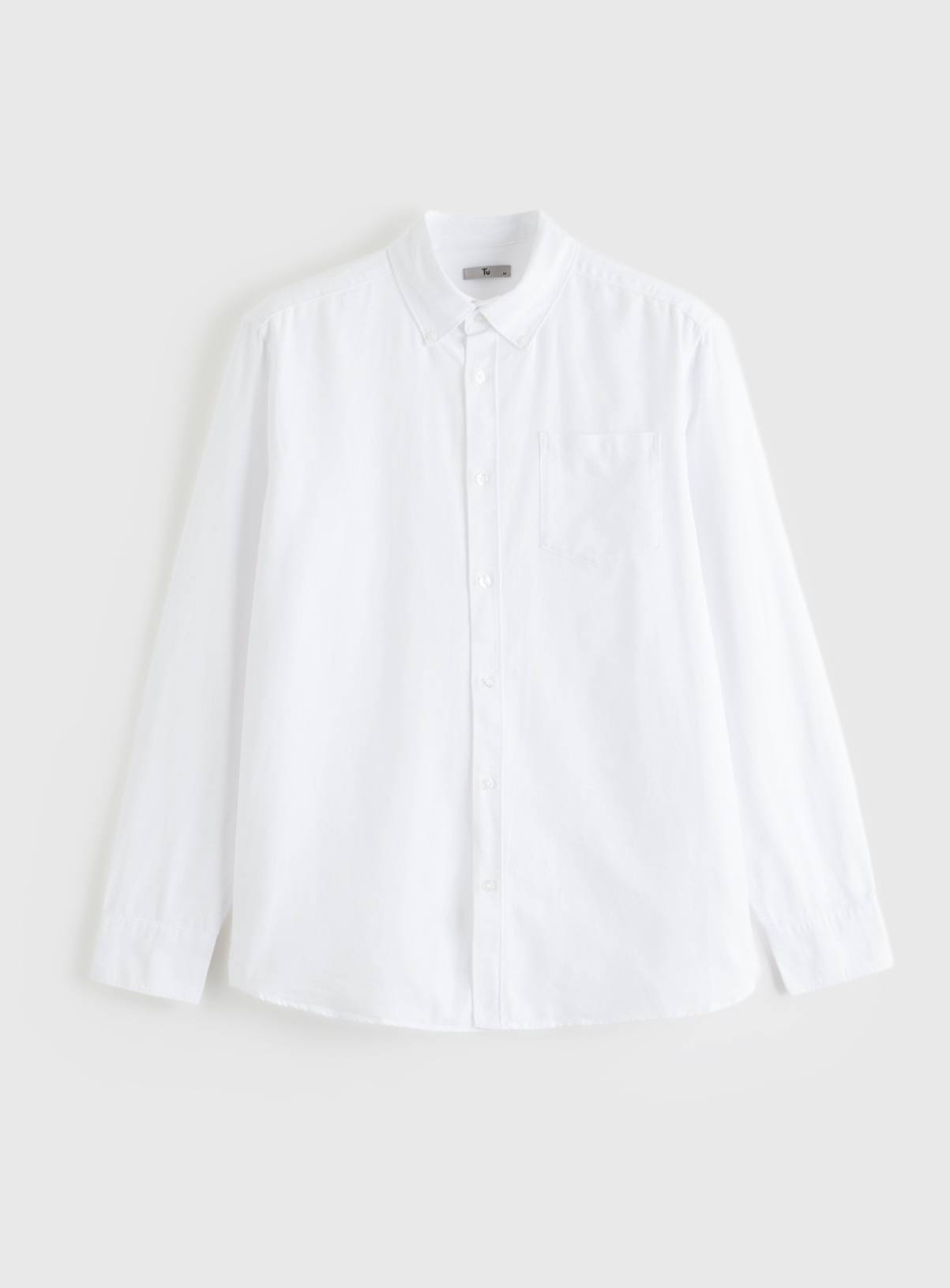 The White Pure Cotton Oxford Shirt XL - Image 3