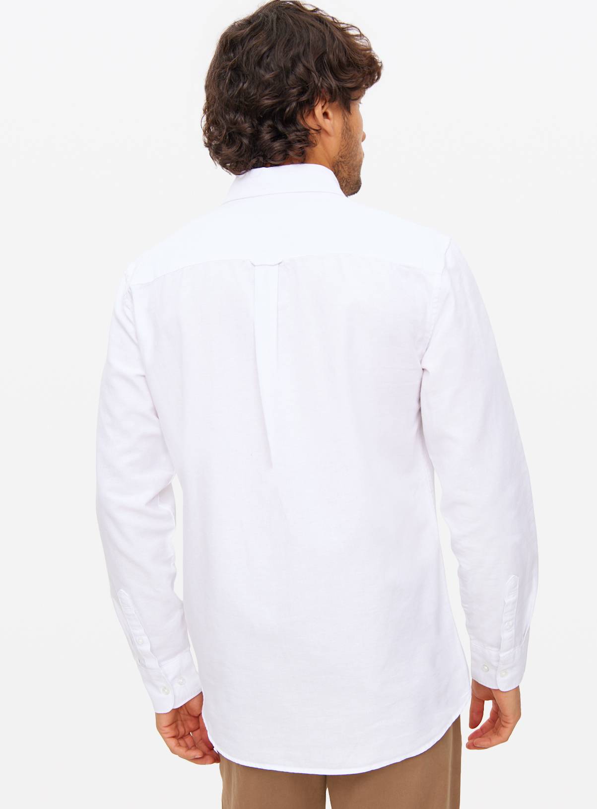 The White Pure Cotton Oxford Shirt XL - Image 5